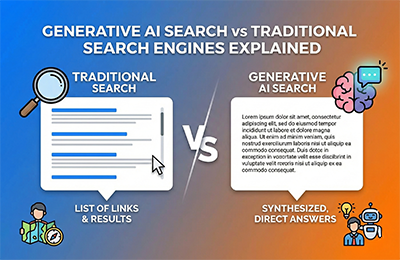 Generative AI Search Vs Traditonal Search