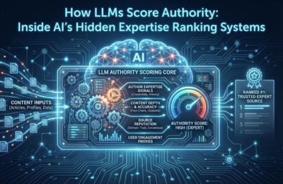 How LLMs Scroe Authority
