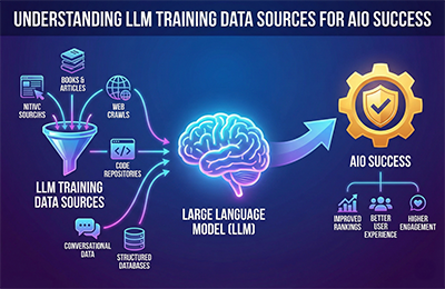 Understanding LLM Training Data Sources for AIO Success - maulikblog