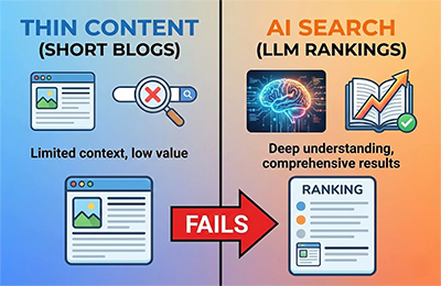 Thin Content vs AI Search