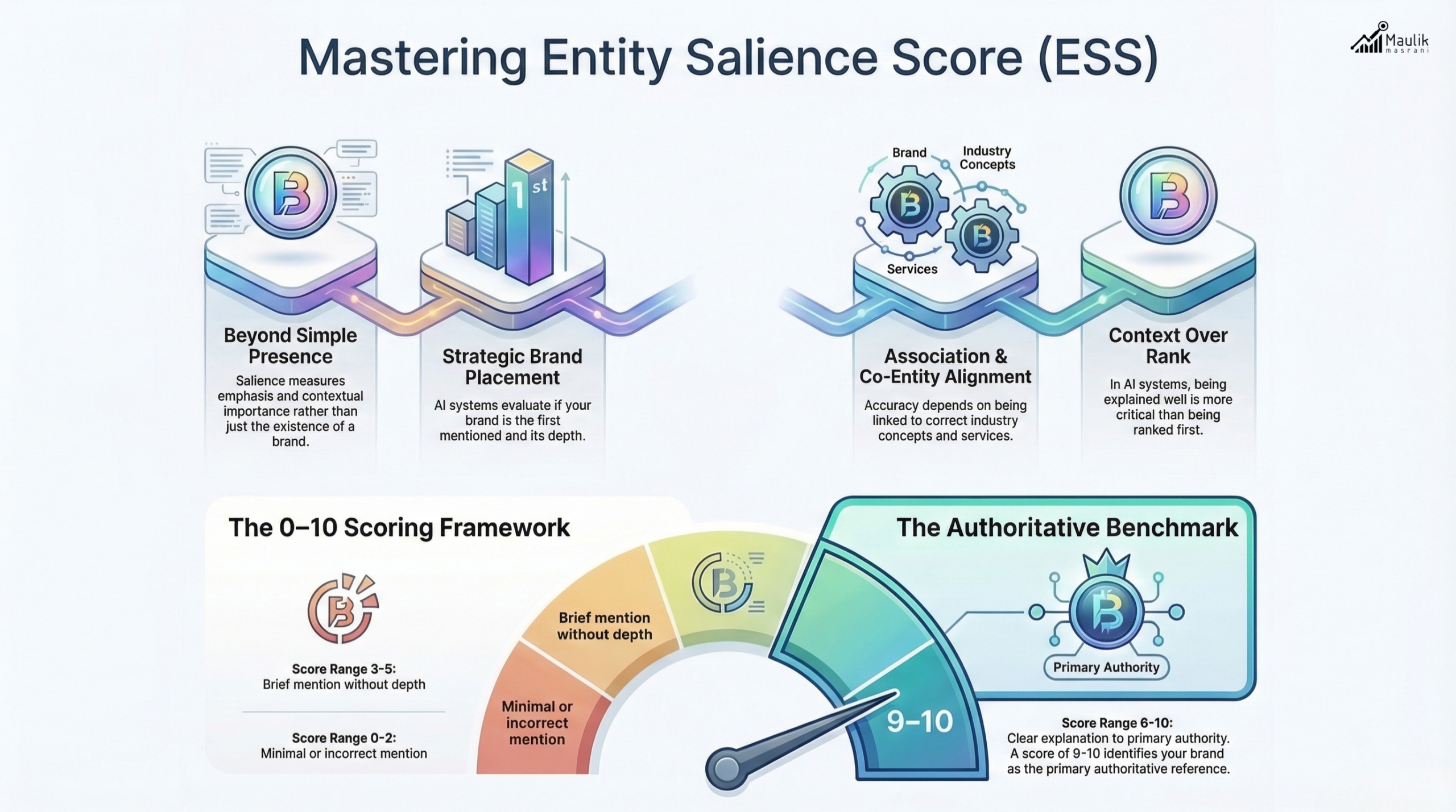 Entity salience score