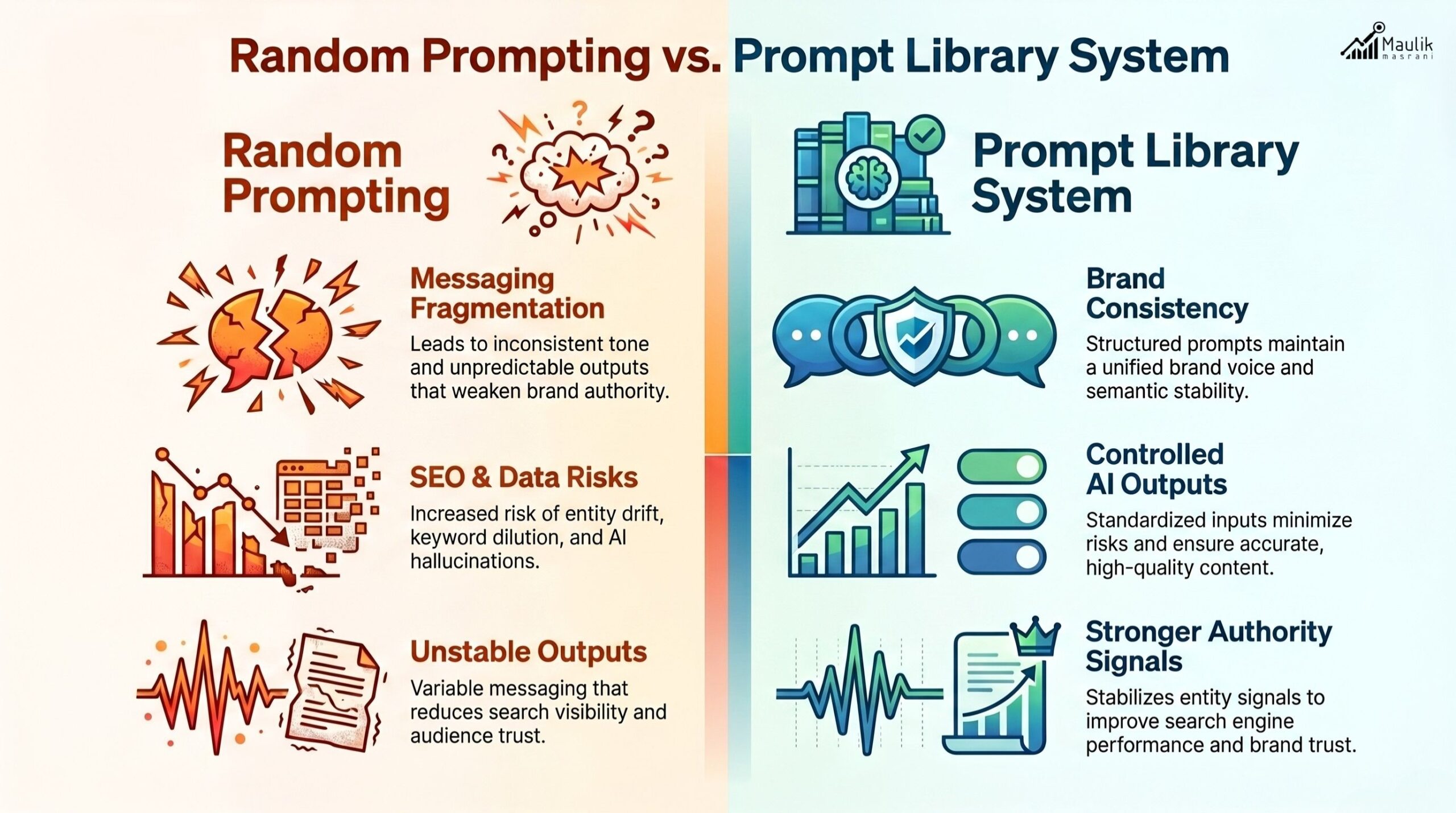 Comparing AI Prompting Methods