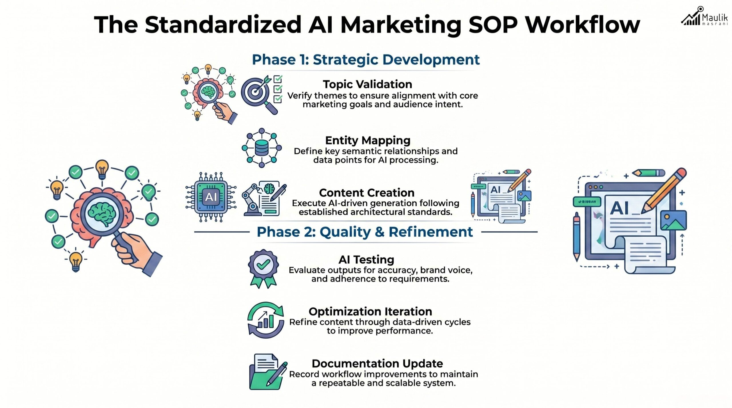 Standardized AI Marketing SOP Workflow