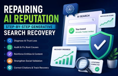 Reparing AI Reputation Step by Step Generative Search Recovery Plan