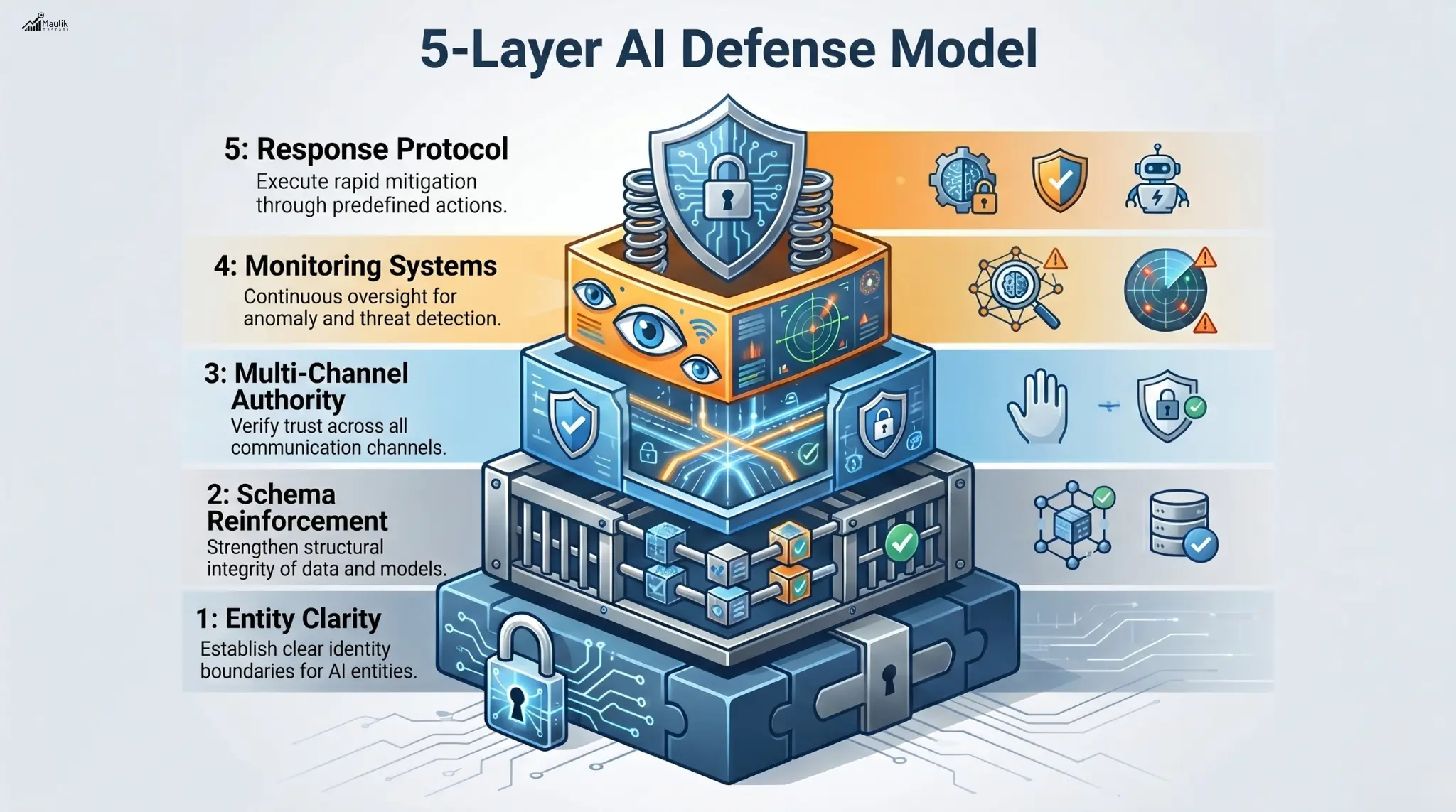 5 Layer AI defense Model