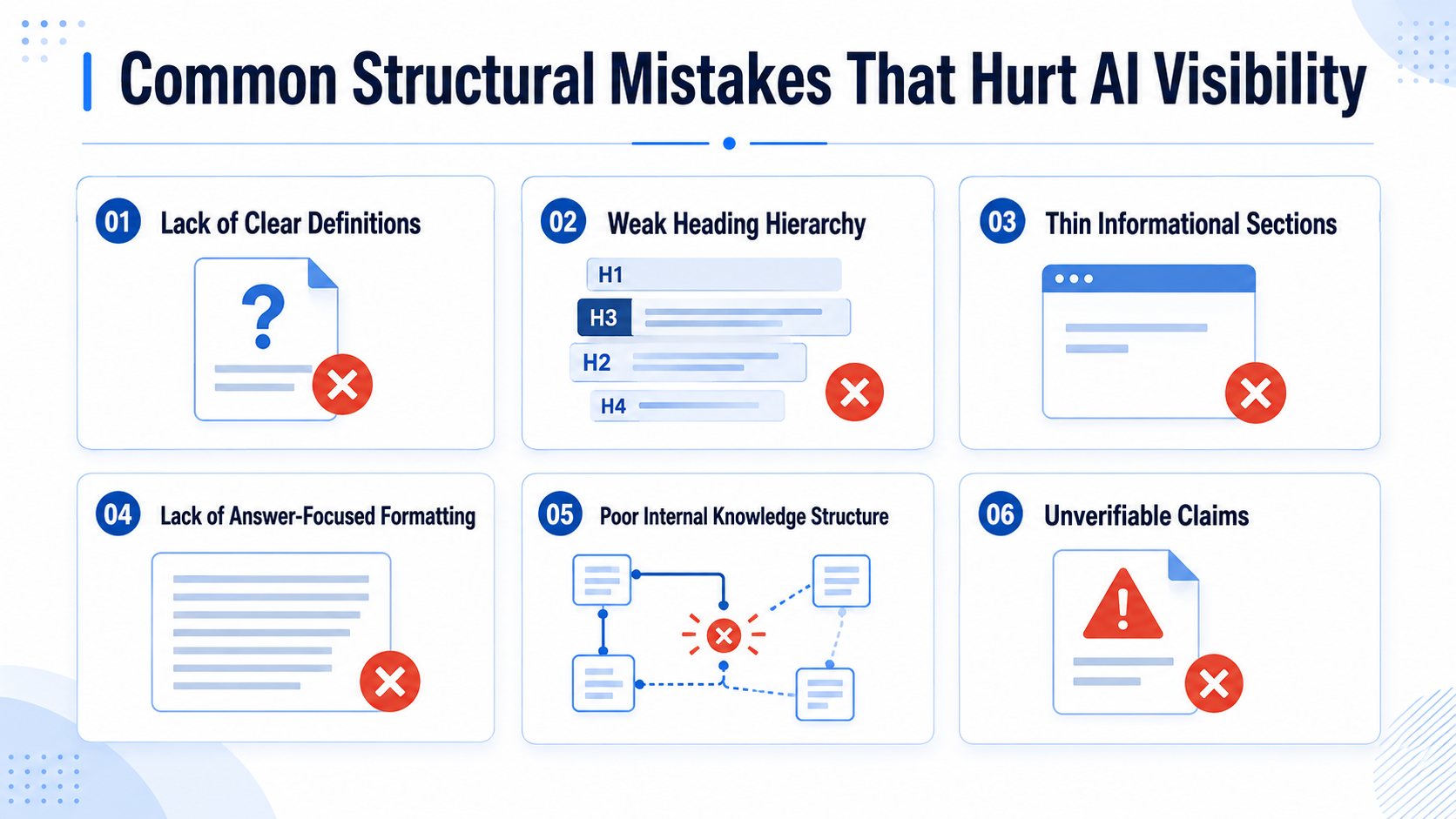 Common Structural Mistakes